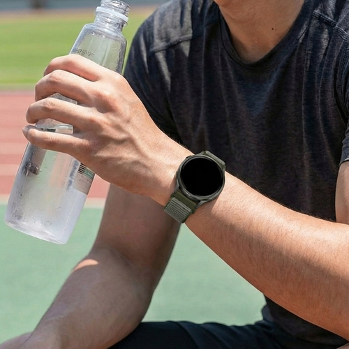 Bandz Correa nylon Loop Garmin Approach S42 (verde oliva)