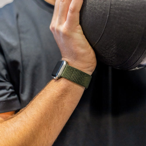 Apple Watch Nylon Strap (Dark Green)
