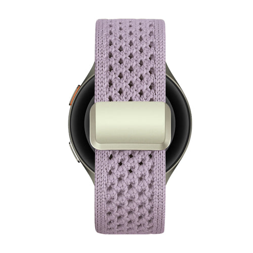 Bandz Oppo Watch X2 Mini Vintage Nylon Strap (Light Purple)