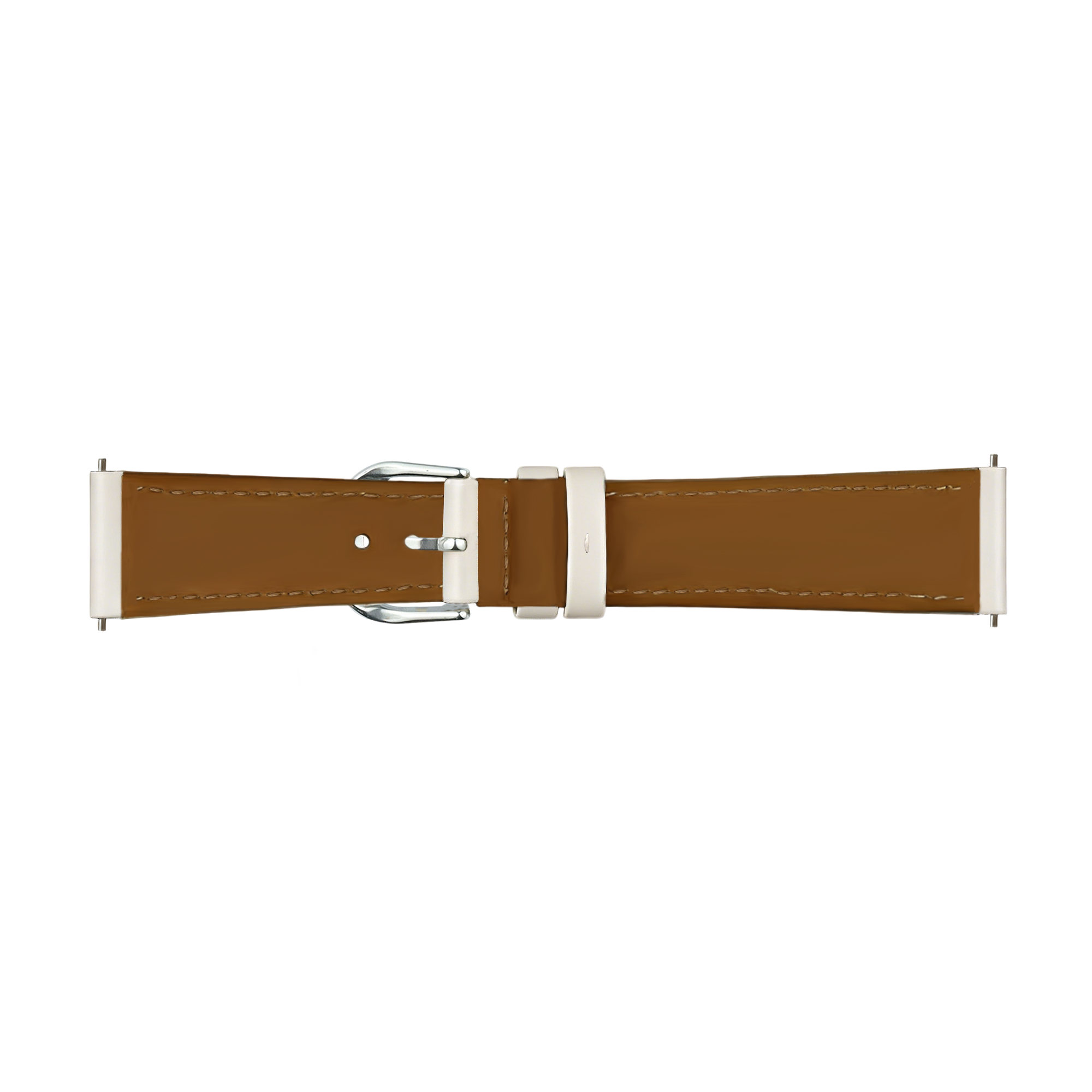 Amazfit Active 2 Slimfit Leather Strap (Light Beige)