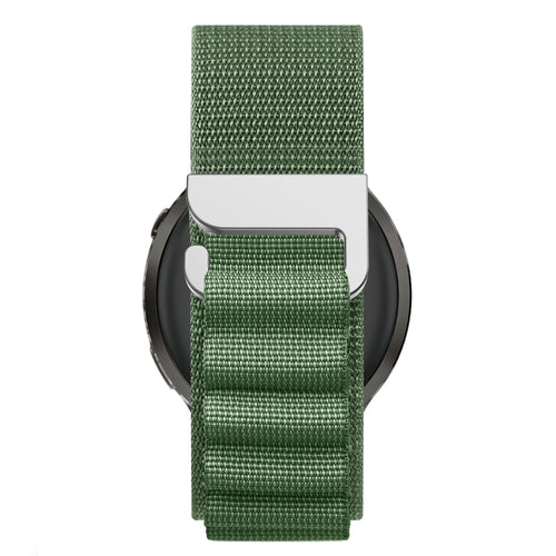 Bandz Garmin Venu 2 Alpine Nylon Strap (Green)