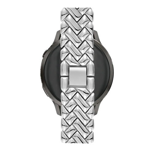 Bandz Huawei Watch GT 5 - 41mm Metal Strap 'V-Type' (Silver)