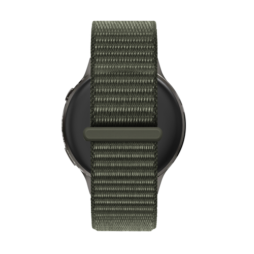 Bandz Garmin Venu 4 - 41mm Nylon Loop Strap (Dark Green)
