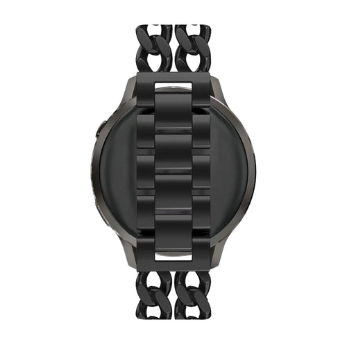 Bandz Coros Apex - 42mm Metal Strap 'Double Chains' (Black)