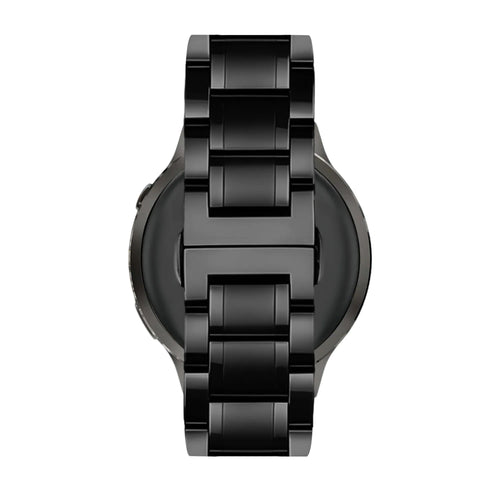 Bandz Correa acero con eslabones 'Deluxe' Garmin Forerunner 170 (negro)