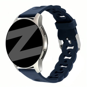 Bandz Correa silicona 'Cadenas' Withings ScanWatch Nova (azul oscuro)