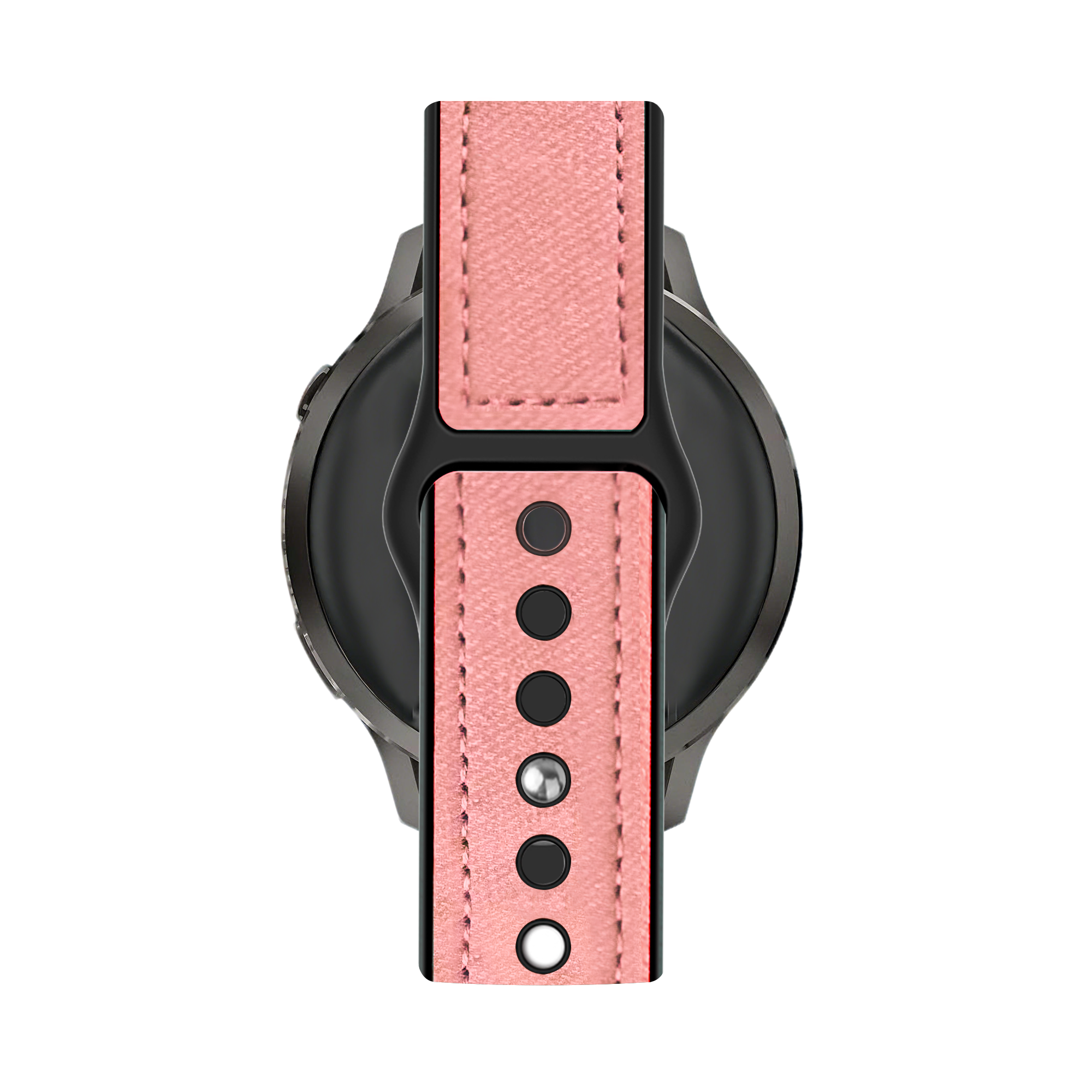 Bandz Correa cuero 'Híbrida' Garmin Bounce 2 (rosa)