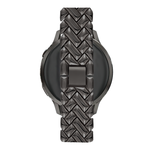 Bandz Huawei Watch GT 5 - 41mm Metal Strap 'V-Type' (Black)