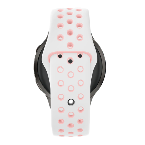 Bandz Correa deportiva 'Deluxe' Garmin Approach S44 (blanco/rosa)