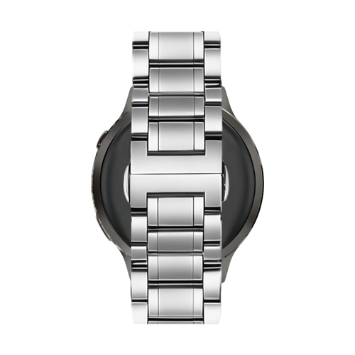 Bandz Correa acero con eslabones 'Deluxe' Garmin Forerunner 245 (plateado)