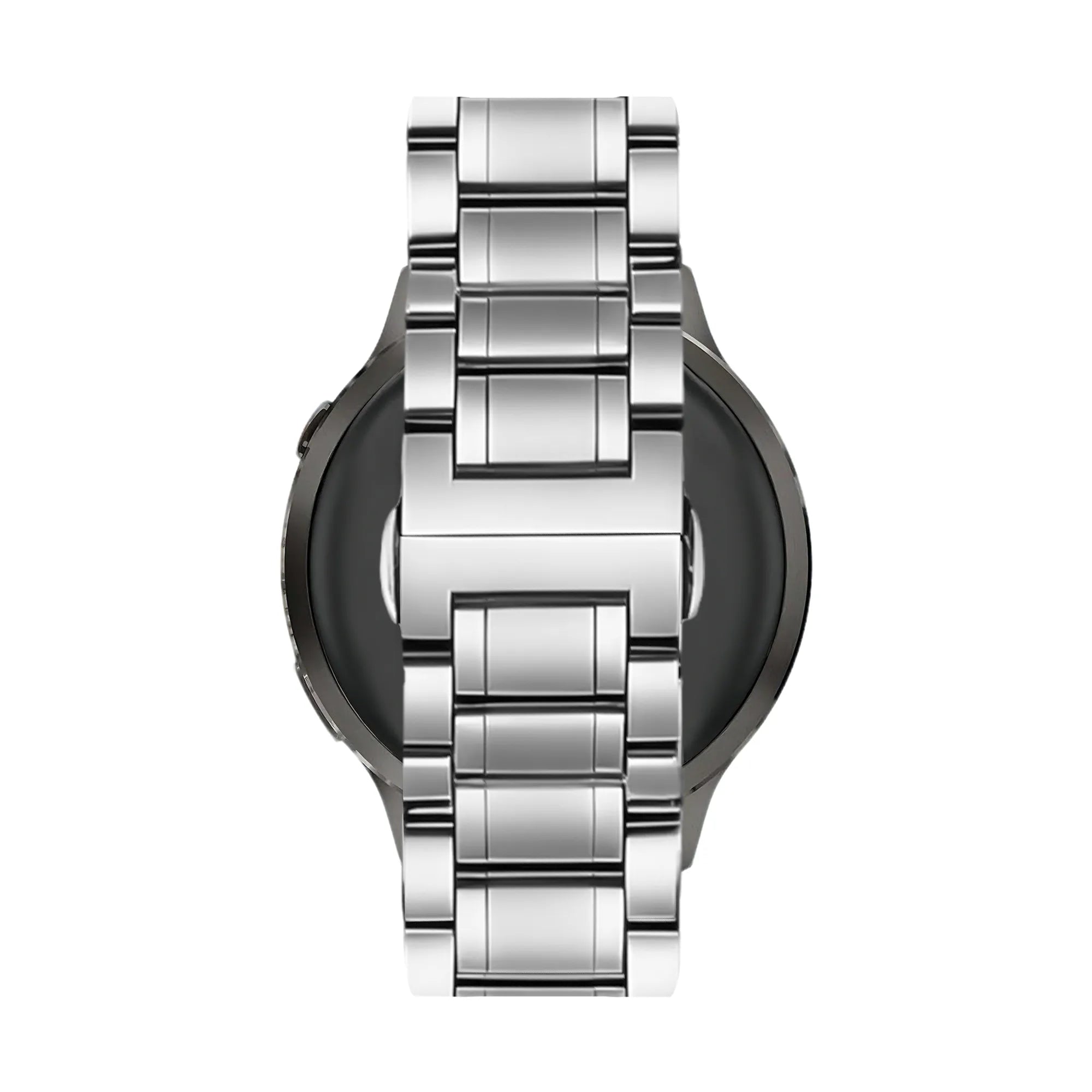 Bandz Correa acero con eslabones 'Deluxe' Garmin Forerunner 170 (plata)