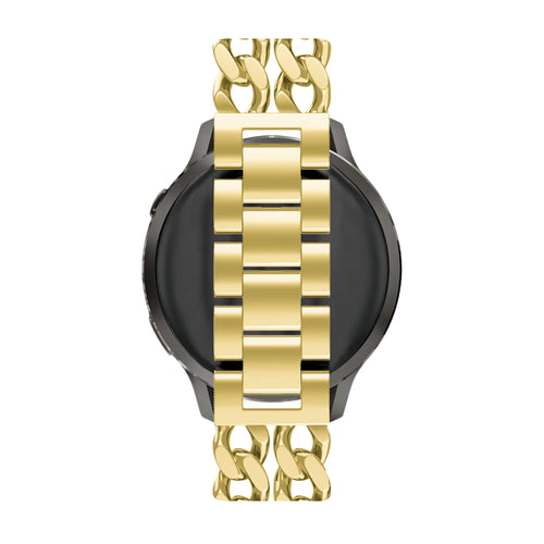 Bandz Coros Apex - 42mm Metal Strap 'Double Chains' (Gold)