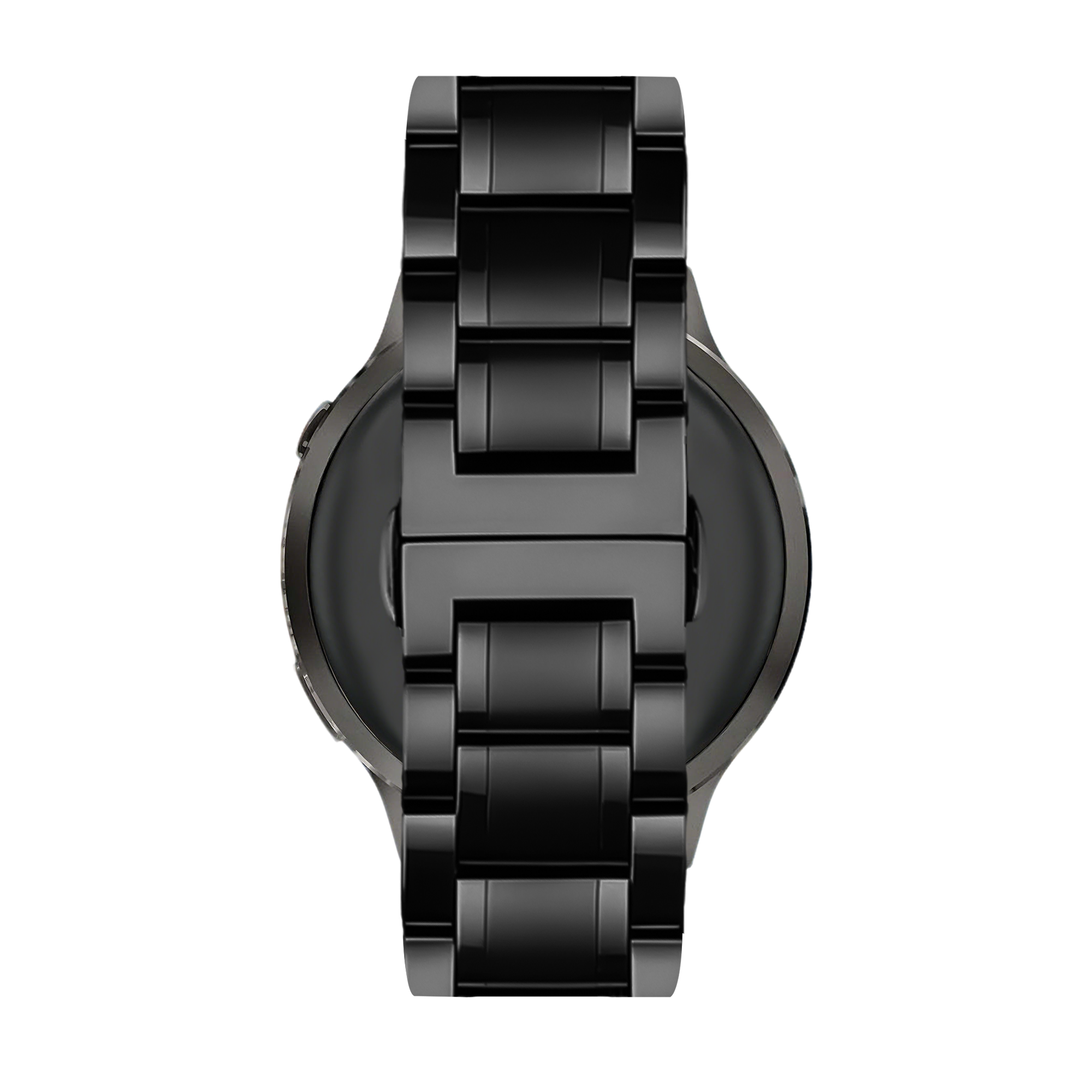 Bandz Correa acero con eslabones 'Deluxe' Garmin Forerunner 255s (negro)