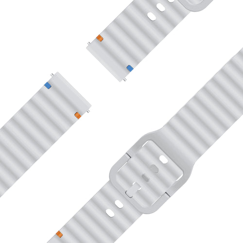 Bandz Correa silicona ‘Wave’ Garmin Bounce 2 (gris claro)