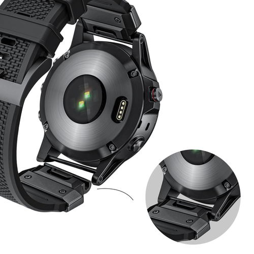 Bandz Correa silicona 'Explorer' Garmin Descent G2 (negro)