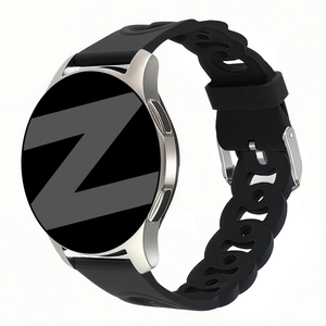 Bandz Correa silicona 'Cadenas' Samsung Galaxy Watch 3 - 41mm (negro)