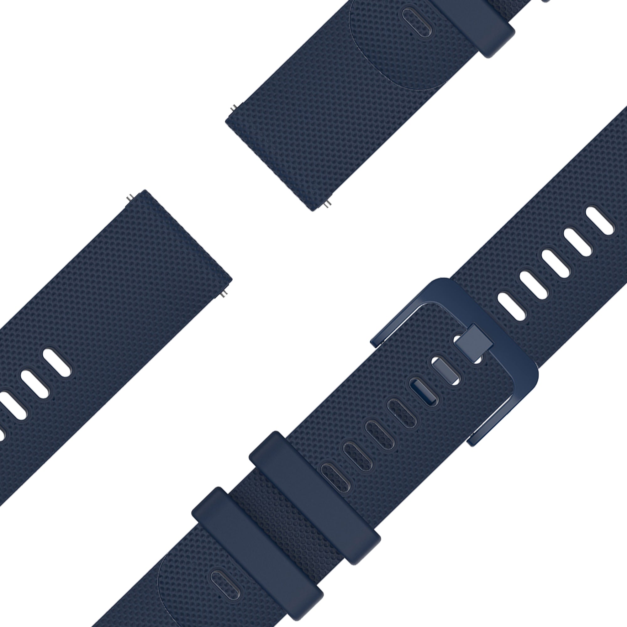 Bandz Garmin Forerunner 570 - 47mm Silicone Strap 'Premium' (Dark Blue)