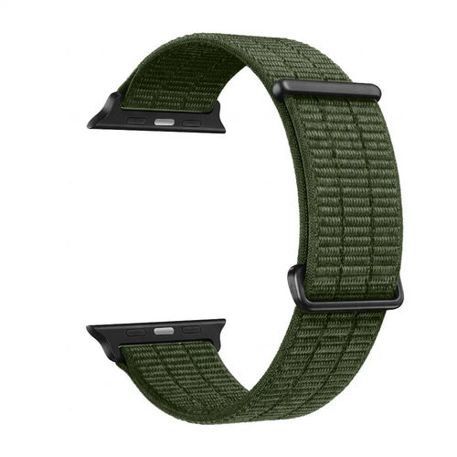 Correa nylon air Apple Watch (verde oscuro)