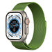 Correa milanesa Apple Watch Ultra (verde claro)