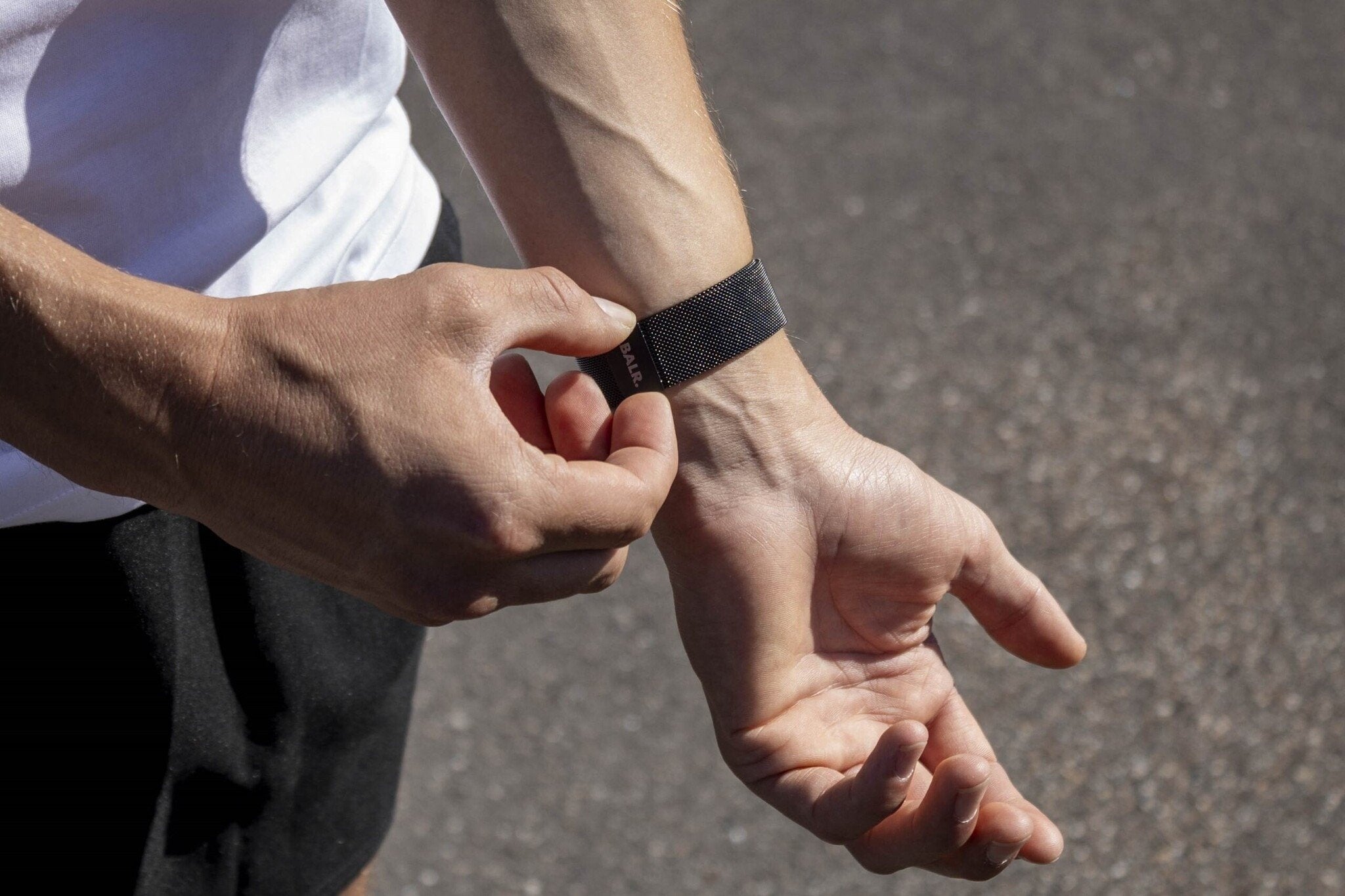 BALR Amazfit GTS 3 Milanese Strap (Black)