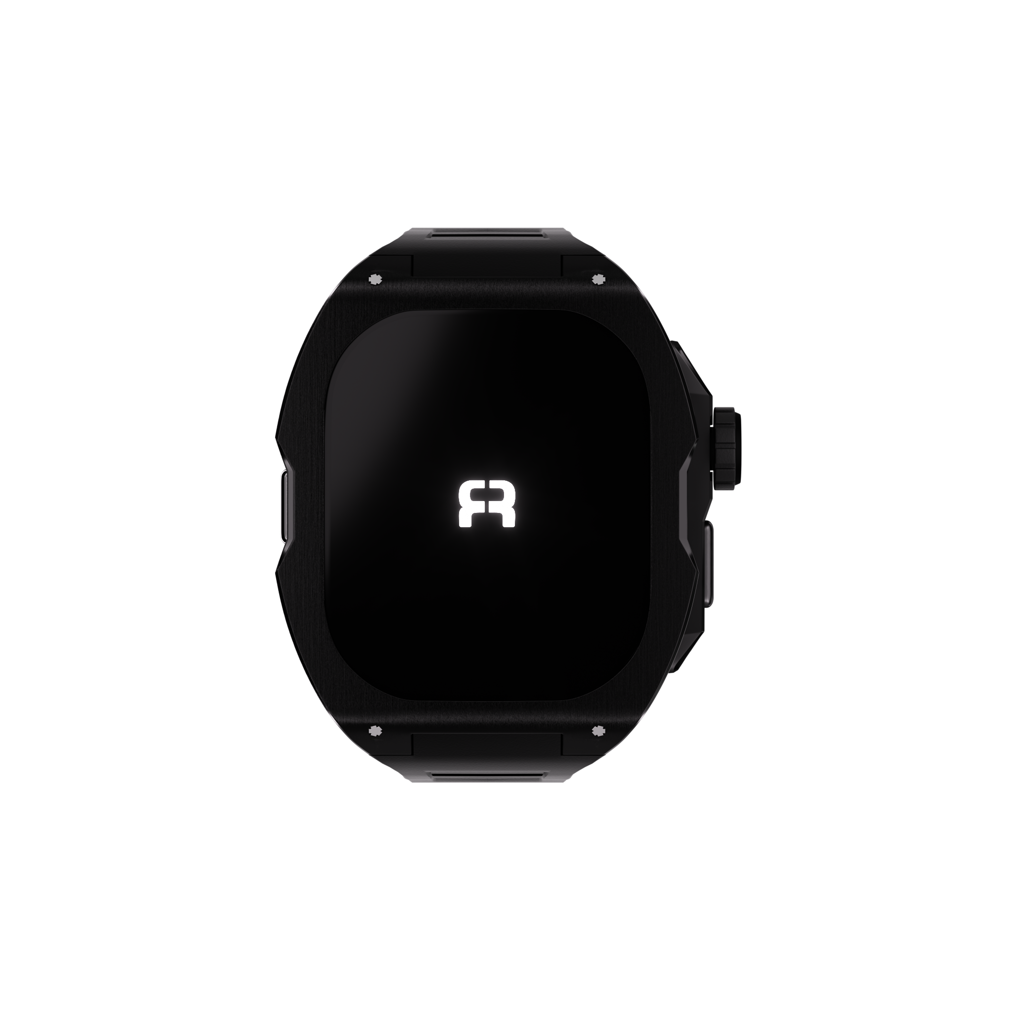 Reqior Funda con correa de goma Apple Watch Ultra (negro)