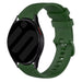 Correa silicona de lujo Samsung Galaxy Watch 6 - 44mm (verde ejército)