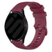 Correa silicona de lujo Samsung Galaxy Watch 6 Classic 47mm (rojo oscuro)