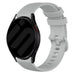 Correa silicona lujo Samsung Galaxy Watch FE (gris)