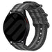 Correa nylon con hebilla Samsung Galaxy Watch FE (negro/gris)