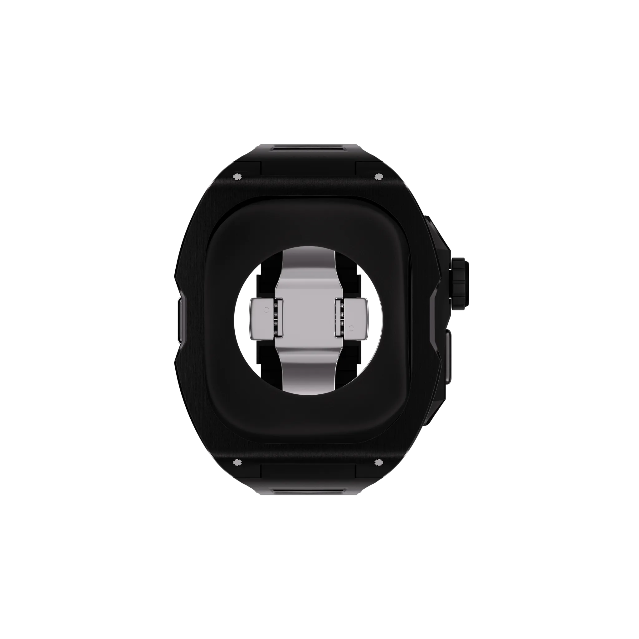 Reqior Funda con correa de goma Apple Watch Ultra (negro)