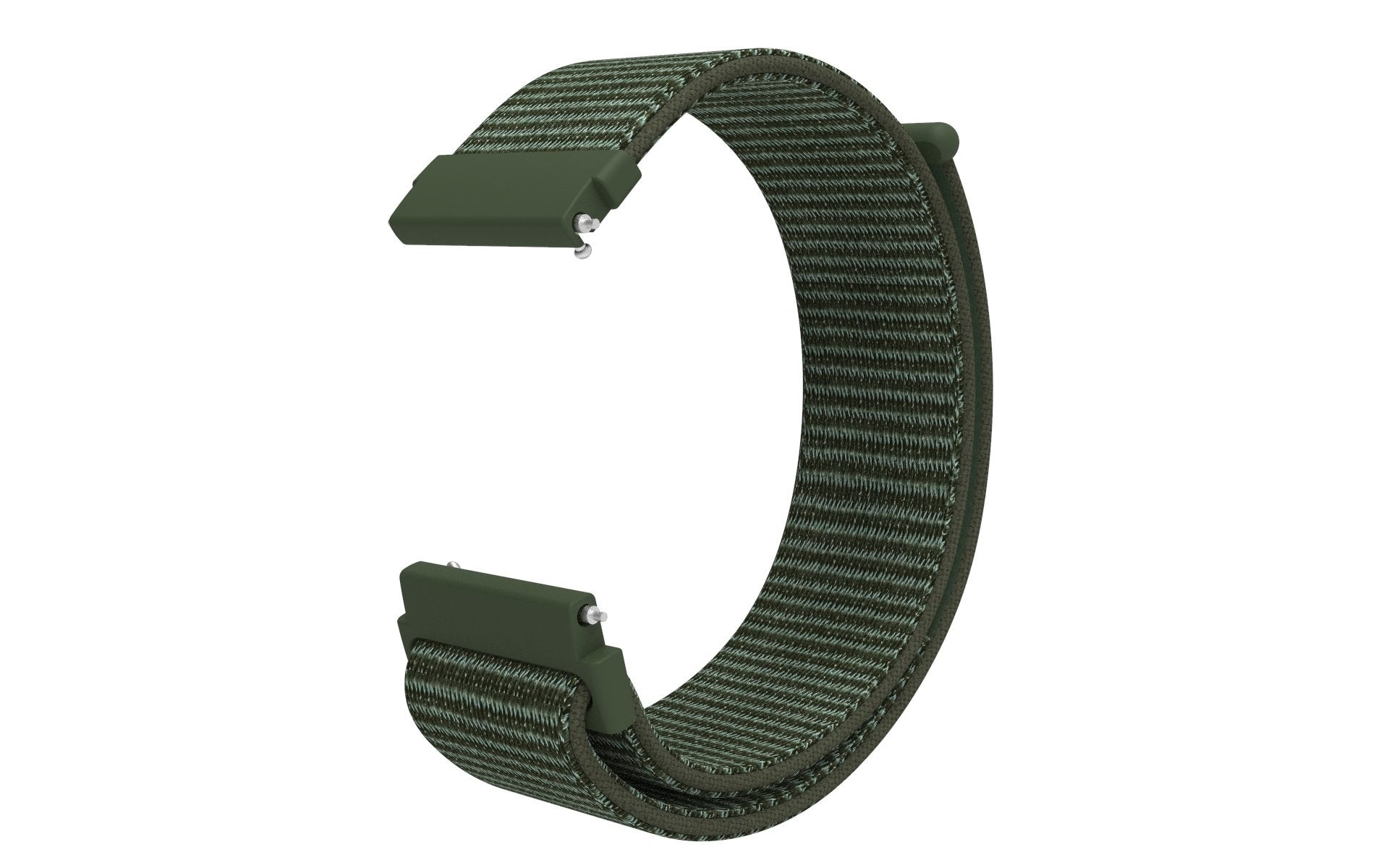 Garmin Forerunner 255s Nylon Strap (Dark Green)