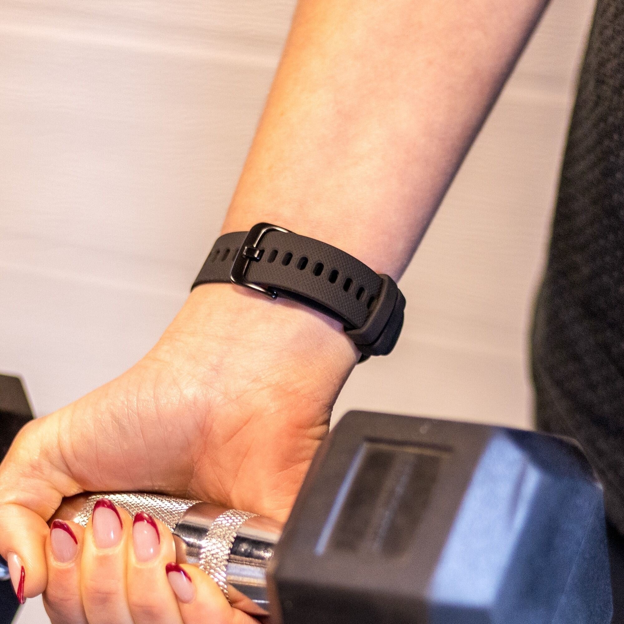 Correa silicona Huawei Watch 5 - 42mm (negro)