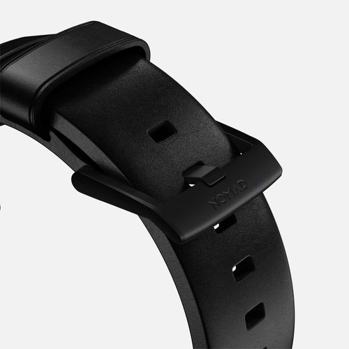 Nomad Correa cuero moderna Apple Watch (negro)