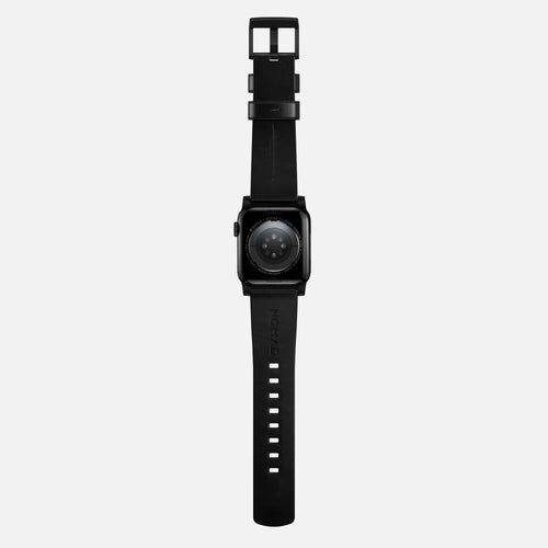 Nomad Correa cuero moderna Apple Watch (negro)