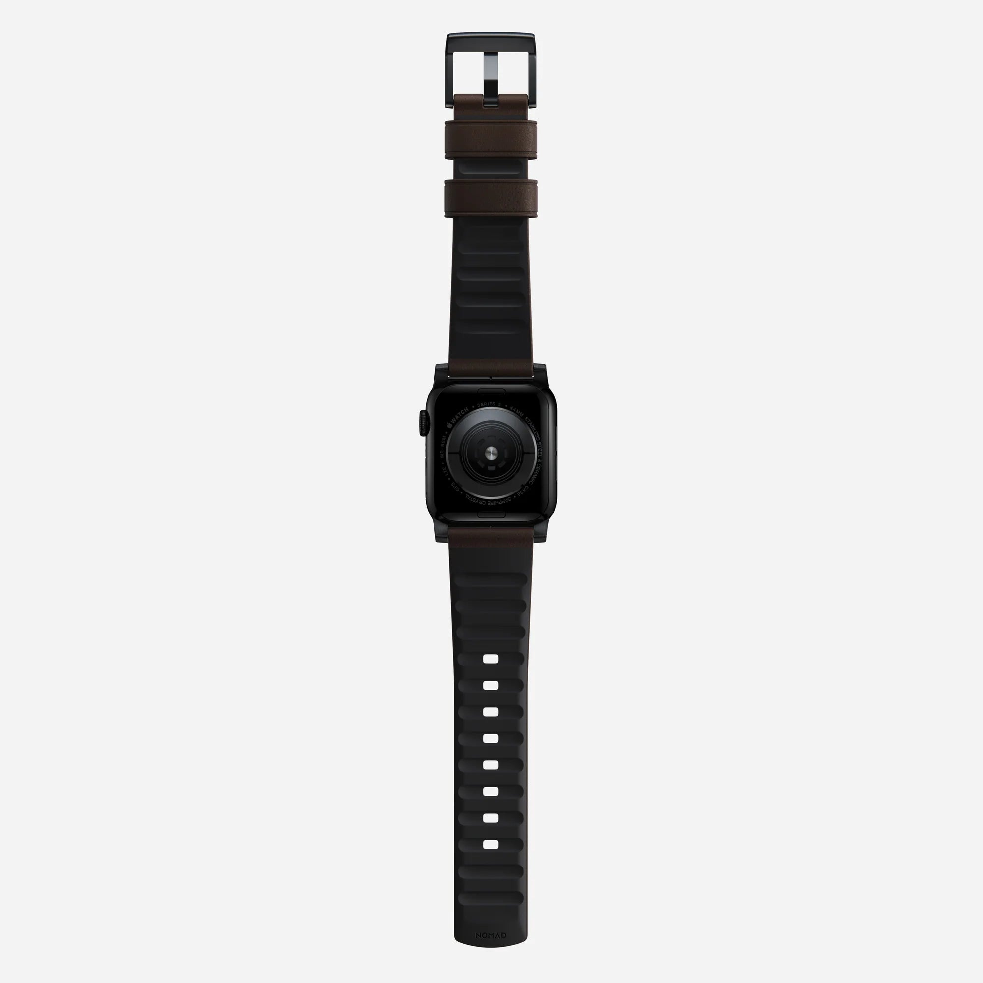 Nomad Correa hibrida Apple Watch Active Pro (marrón/negro)