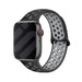 Correa deportiva Apple Watch (negra/gris)