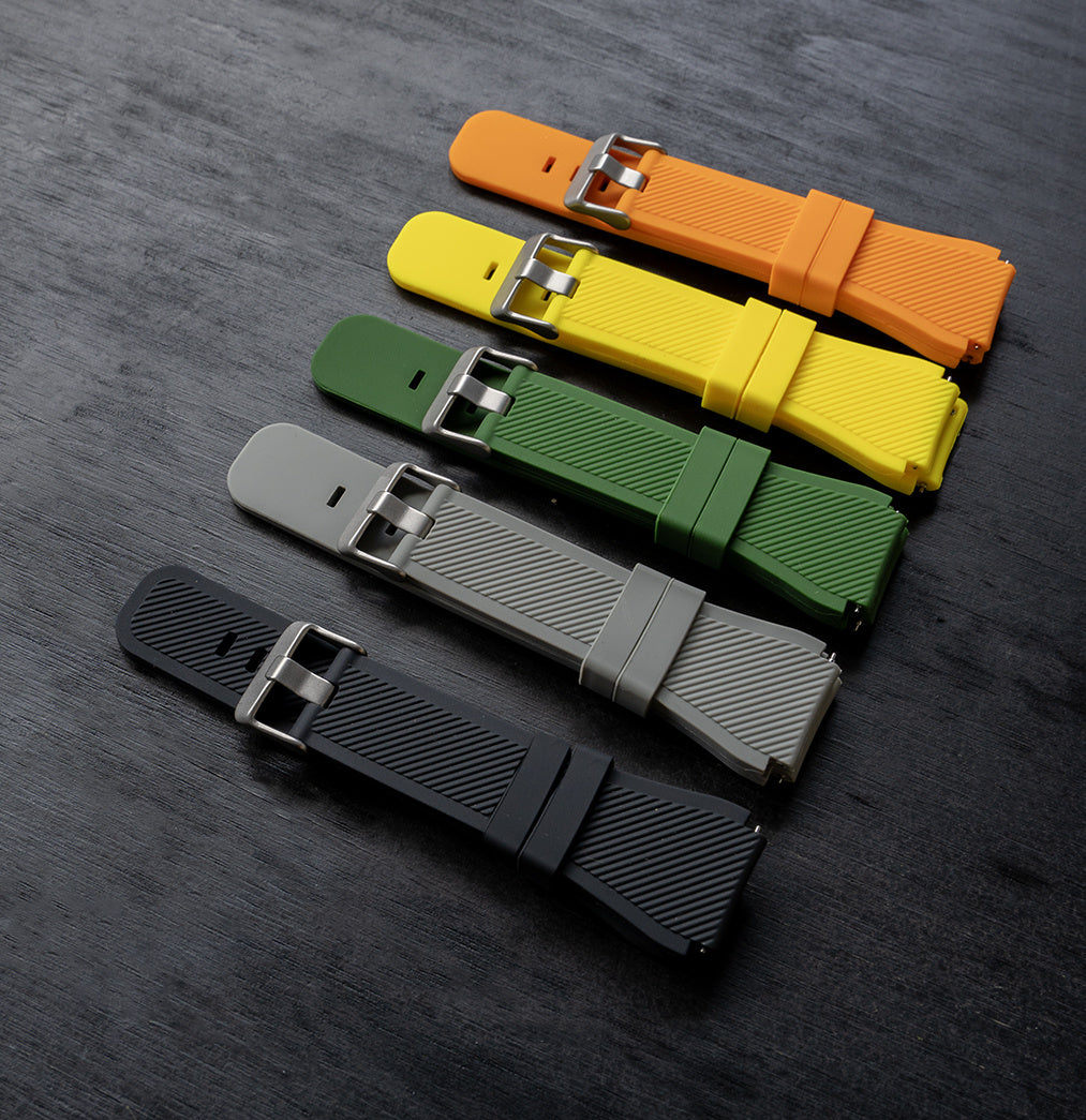 Correa silicona sarga Amazfit GTR Mini (naranja)