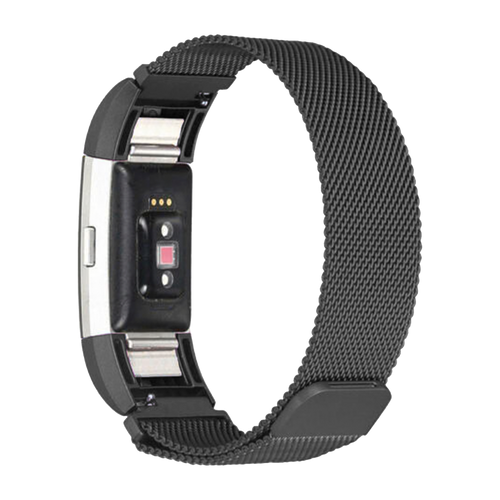 Correa milanesa Fitbit Charge 4 (negra)