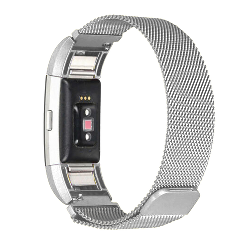 Fitbit Charge 3 Milanese Strap (Silver)