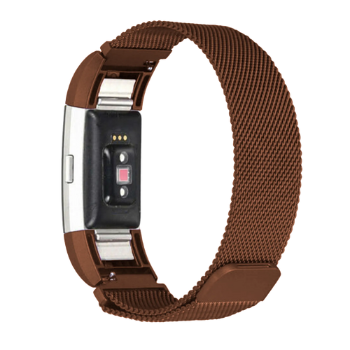 Fitbit Charge 4 Milanese Strap (Brown)