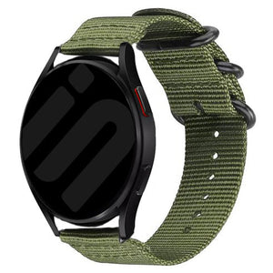 Correa nylon con hebilla Withings Steel HR Sport (verde)