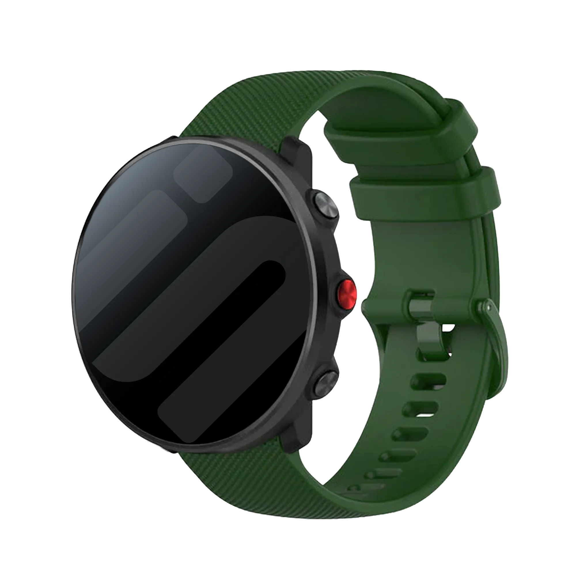 Correa silicona Polar Vantage M (verde ejárcito)