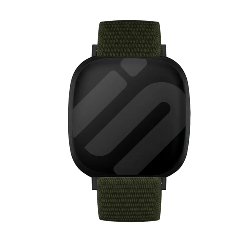 Correa nylon Fitbit Sense (verde)