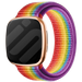 Fitbit Versa 3 Nylon Strap (Rainbow)