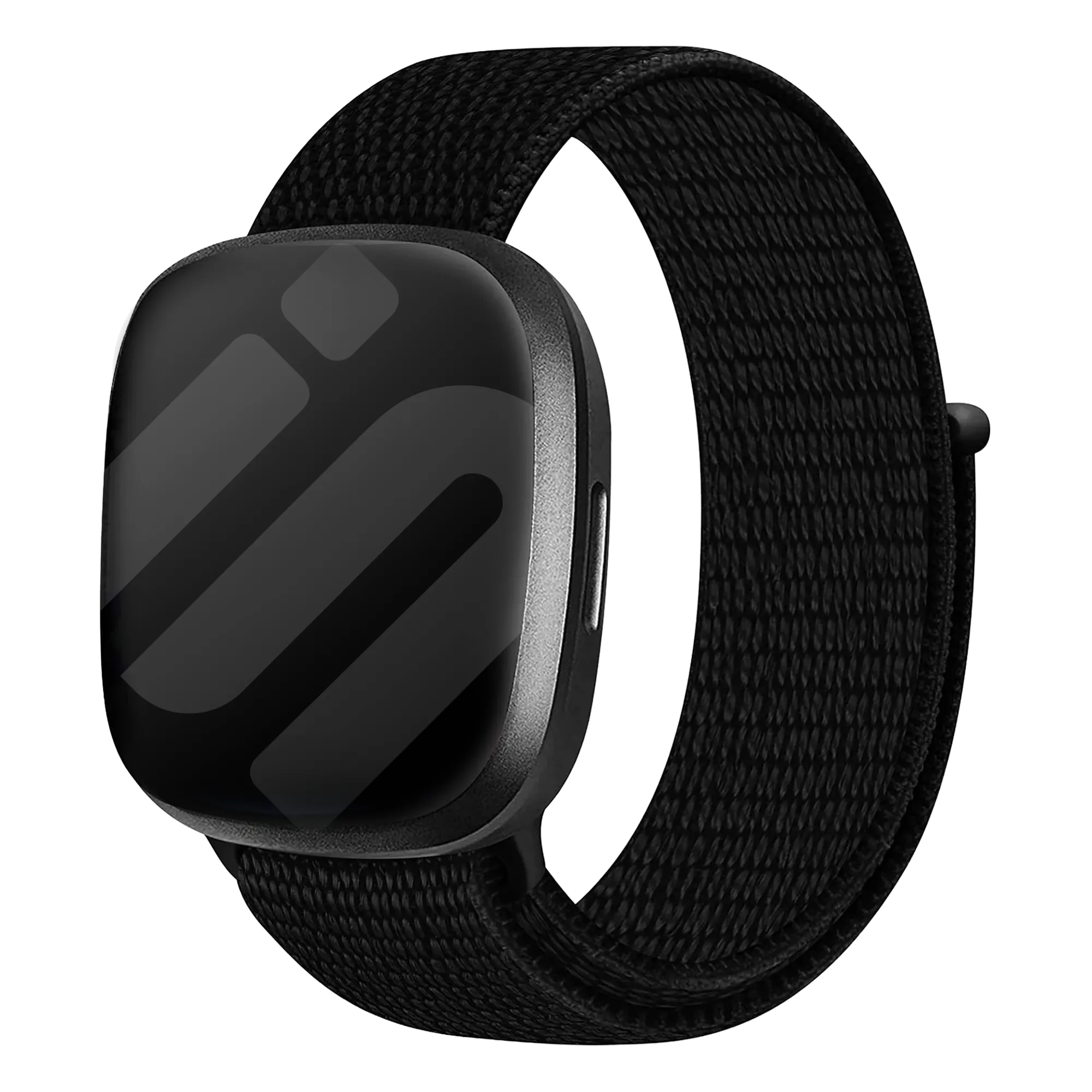 Correa nylon Fitbit Sense (negra)