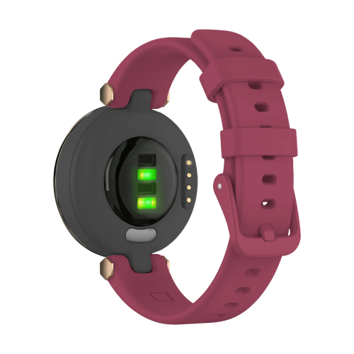 Correa silicona Garmin Lily (rojo vino)