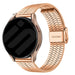 Correa acero elegante Samsung Galaxy Watch 6 Classic 43mm (oro rosa)