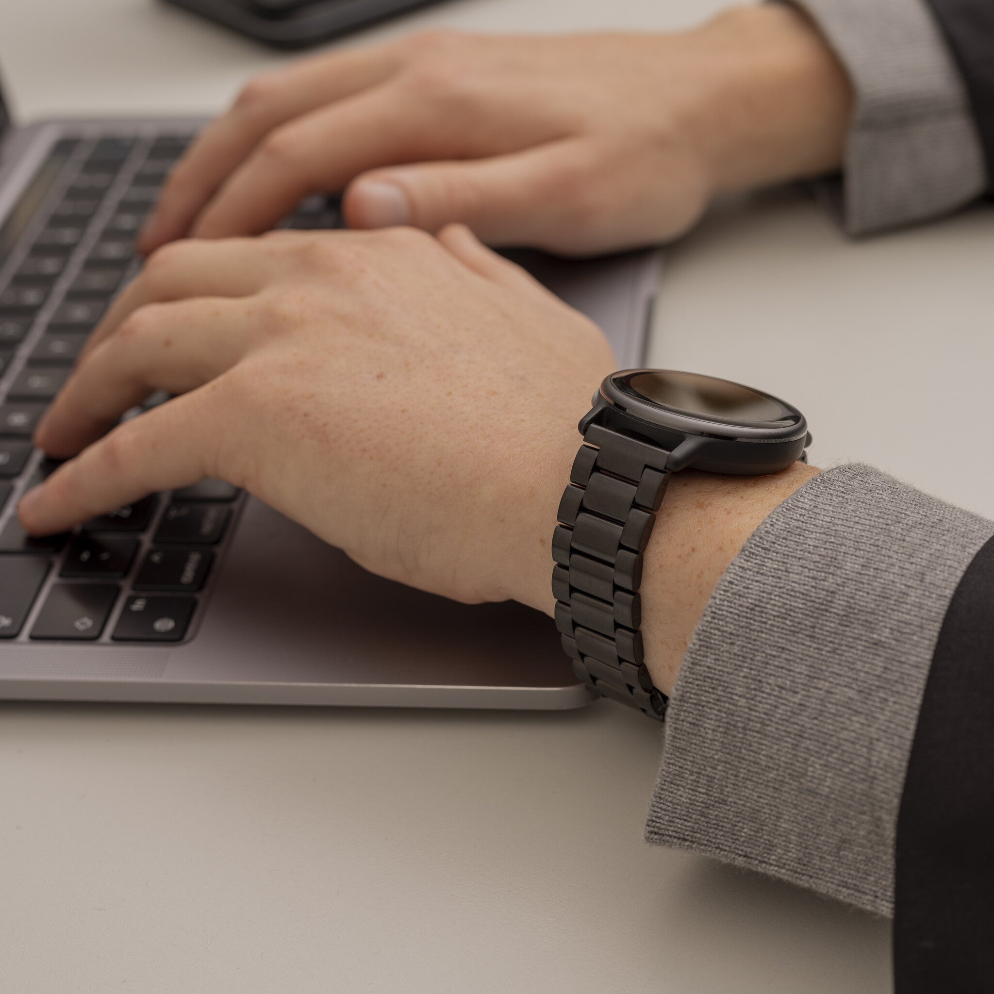 Correa acero Samsung Galaxy Watch 5 - 40mm (negra)