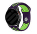Samsung Galaxy Watch FE Sport Strap (Purple/Green)