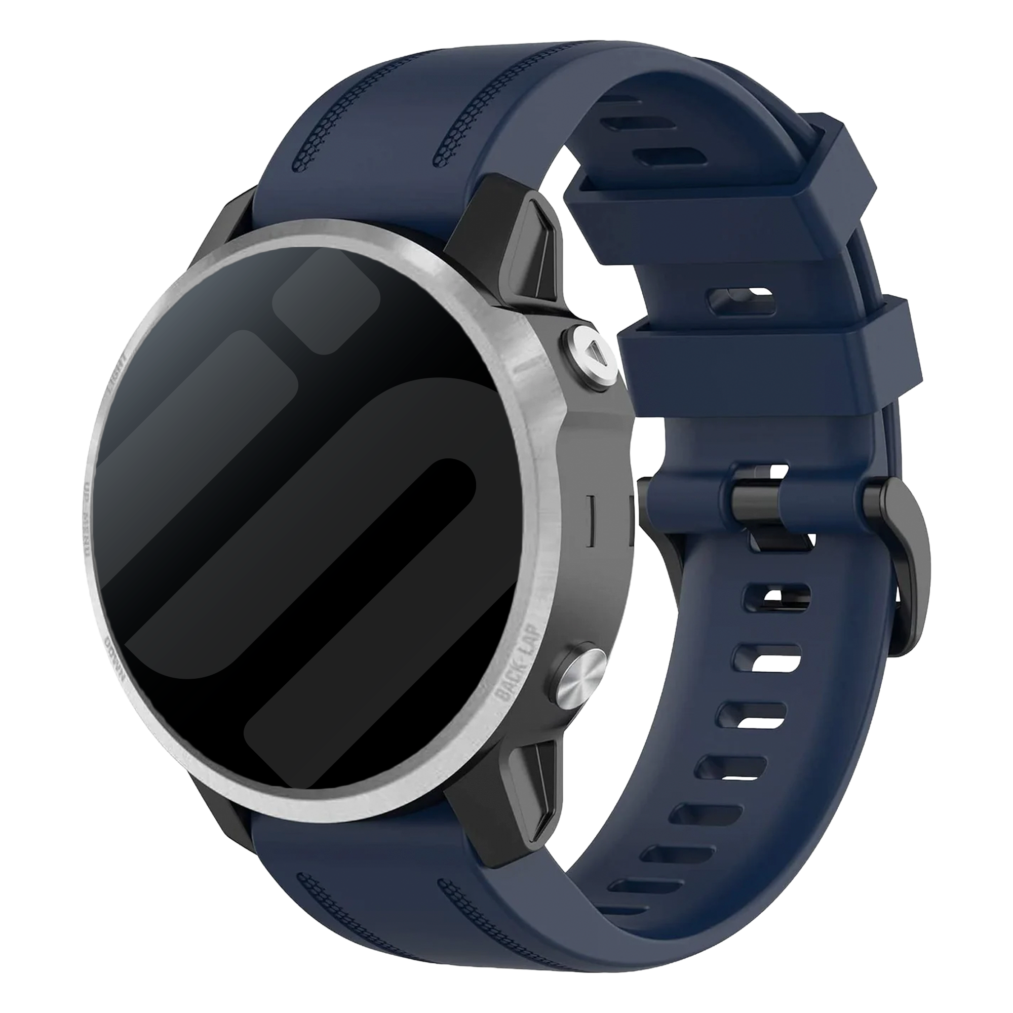 Correa silicona Garmin Fenix 5s/6s (azul oscuro)